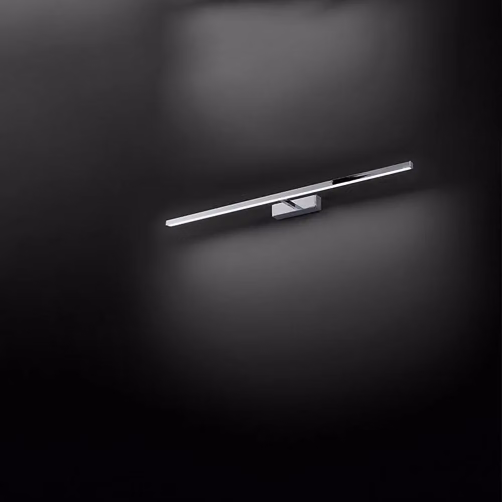 Applique Moderna Riga Perenz Illumina in Metallo Cromo e Acrilico con LED da 24W 3000K Luce Bianco Caldo – 2