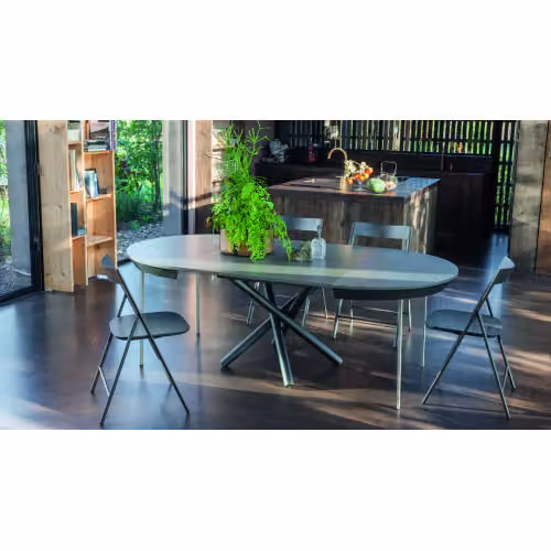 Tavolo Fahrenheit Round Super tondo allungabile Altacom