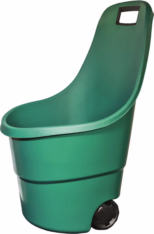 Carrello da giardino CART 50 litri, verde, 50 x 85 x 55 cm VX35