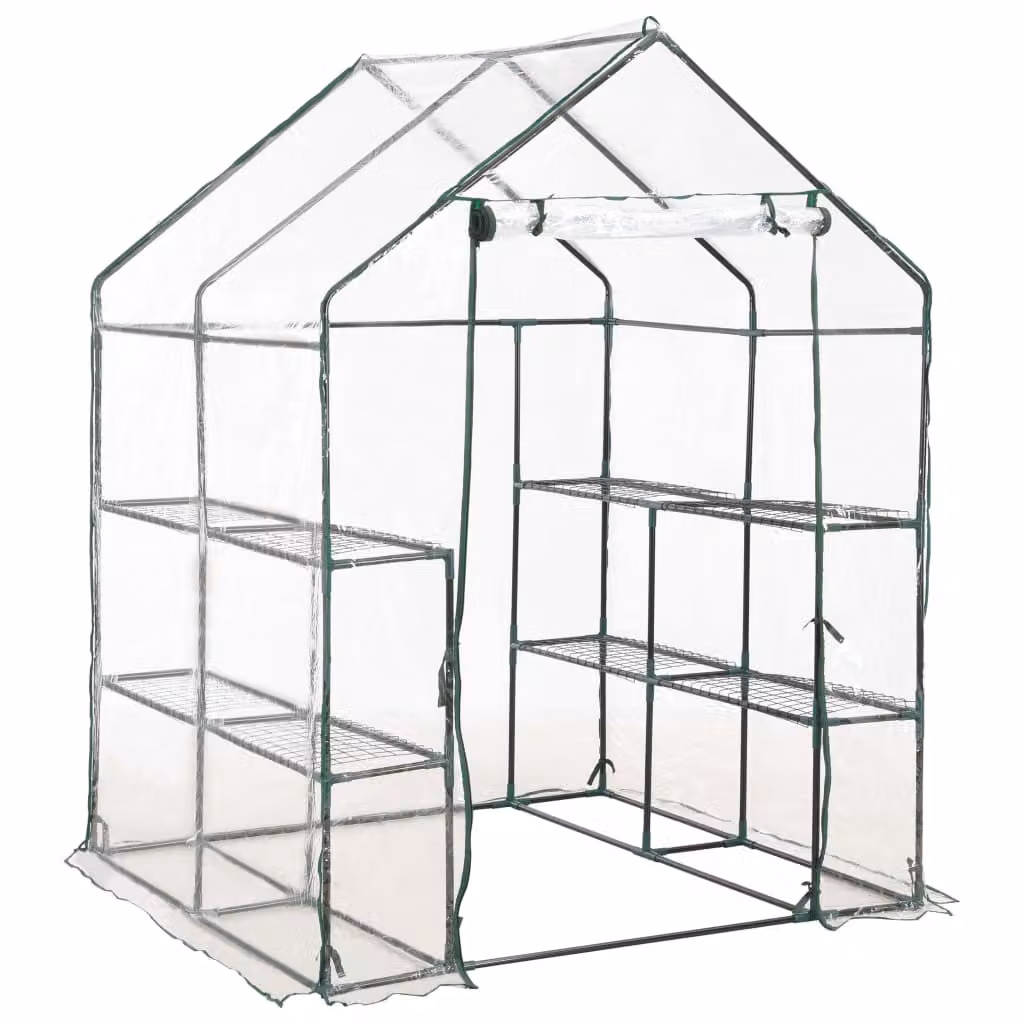 vidaXL Serra a 8 ripiani 143 x 143 x 195 cm