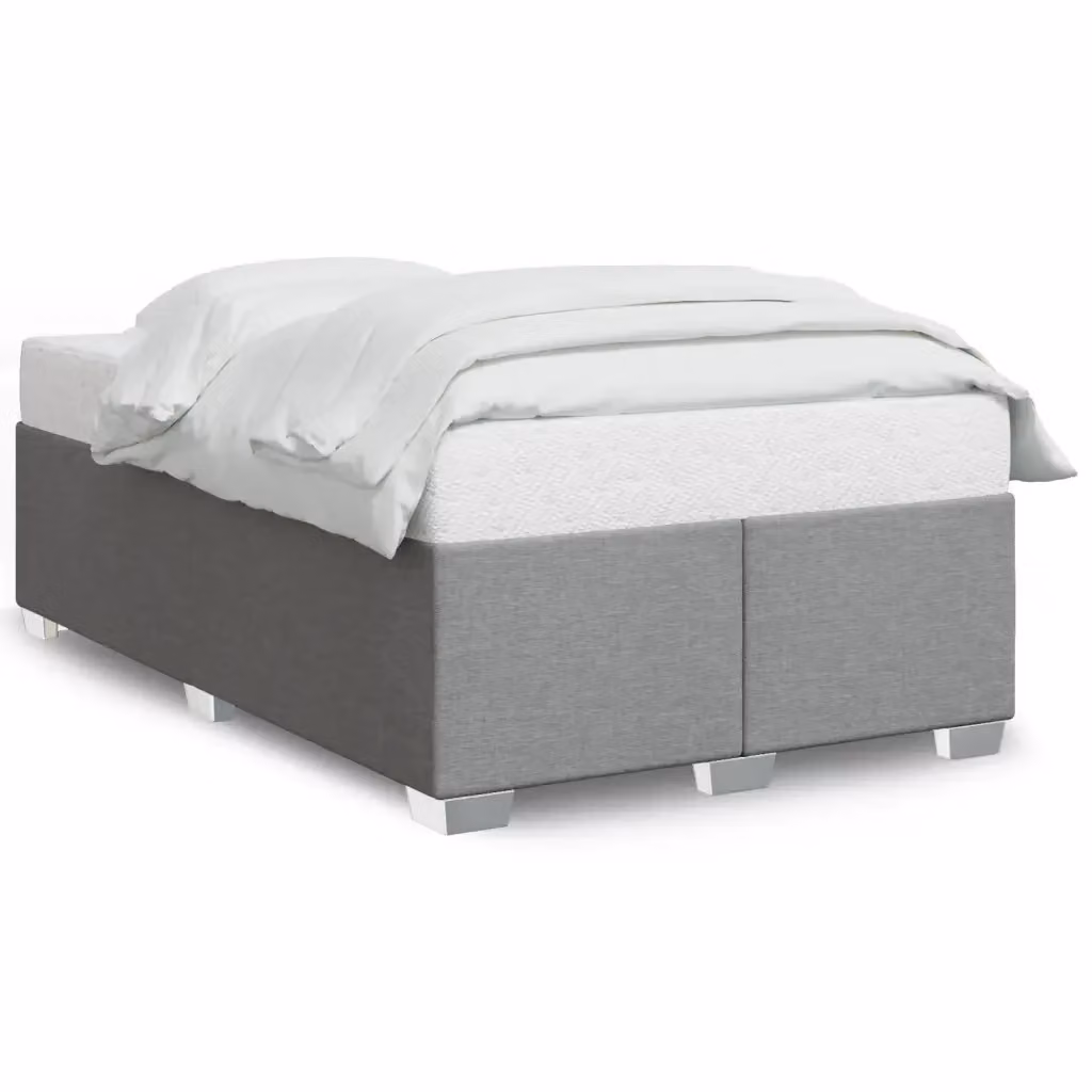 vidaXL Giroletto senza Materasso Grigio Chiaro L/P/H: 120 x 200 cm – 2
