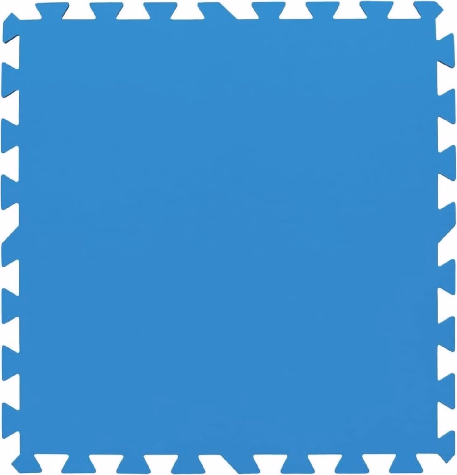 Bestway - Set di piastrelle di protezione per il pavimento della piscina Flowclear XL - 18 pezzi á 50 x 50 cm - Blu