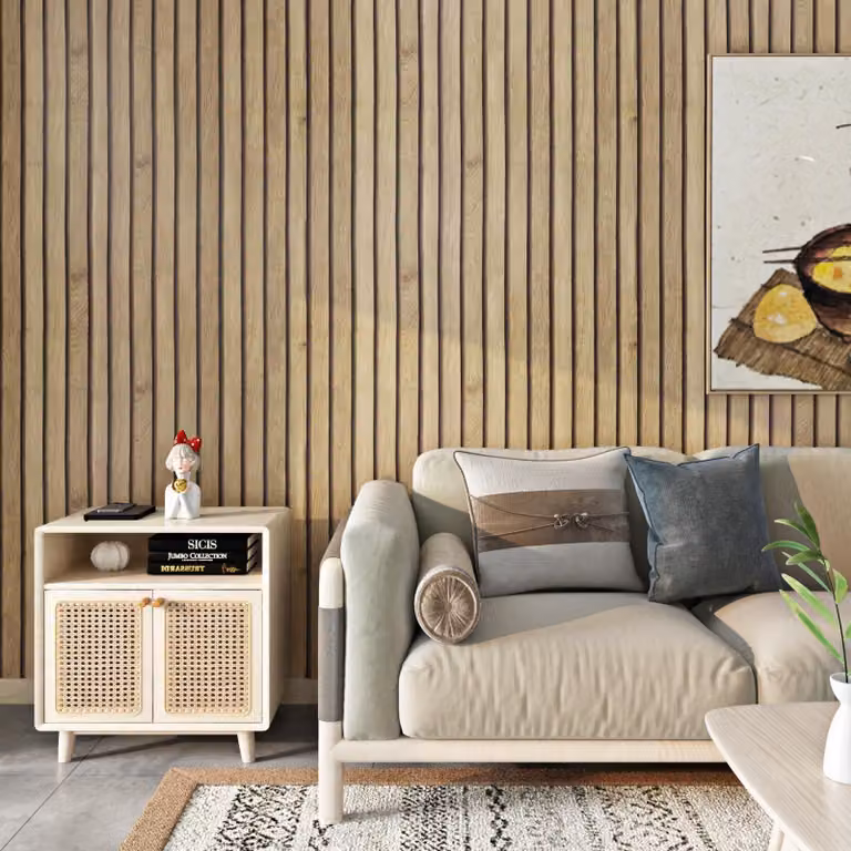 Omgoods - Carta da parati effetto legno autoadesiva per mobili - Vinile marrone, 60 cm x 5 m