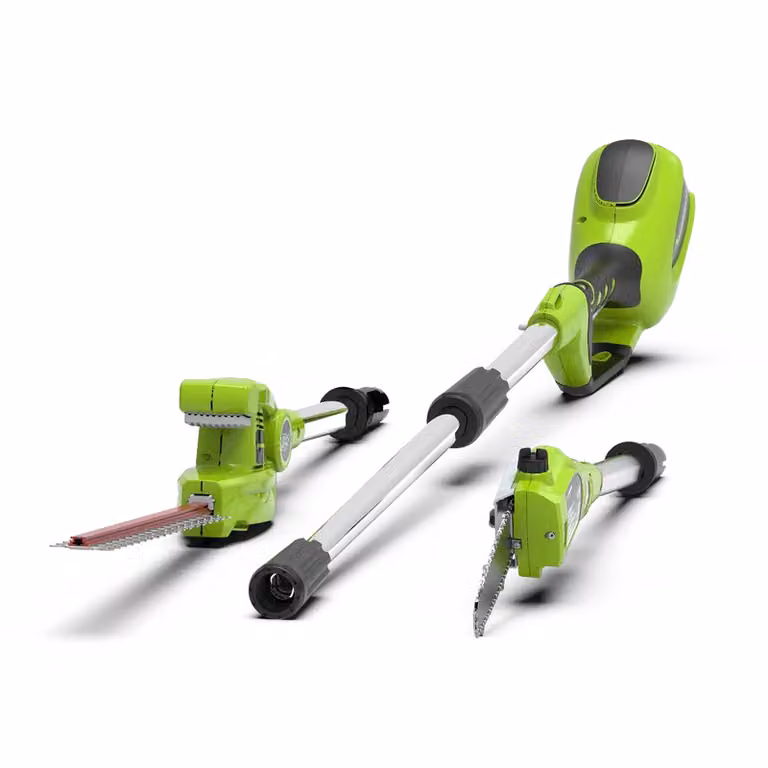 Greenworks 40V Potatore & Tagliasiepi a palo - Senza batteria