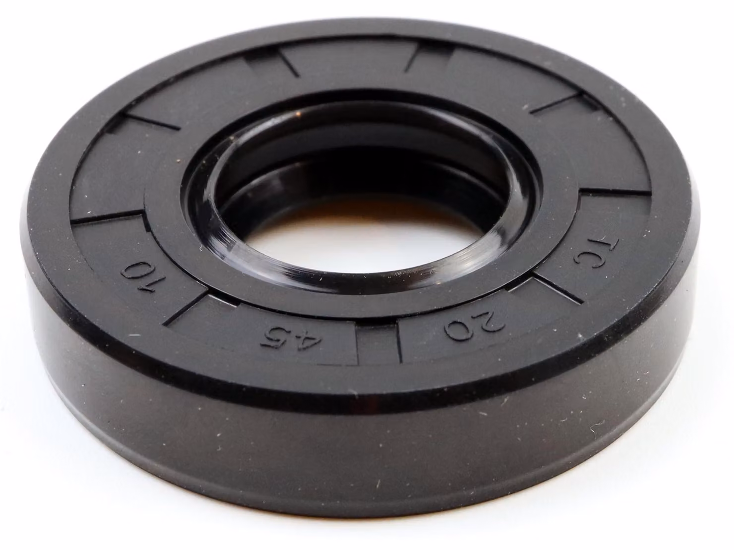 Guarnizione radiale per albero, dimensioni 20x45x10 mm, materiale NBR70, conforme alla norma DIN 3760