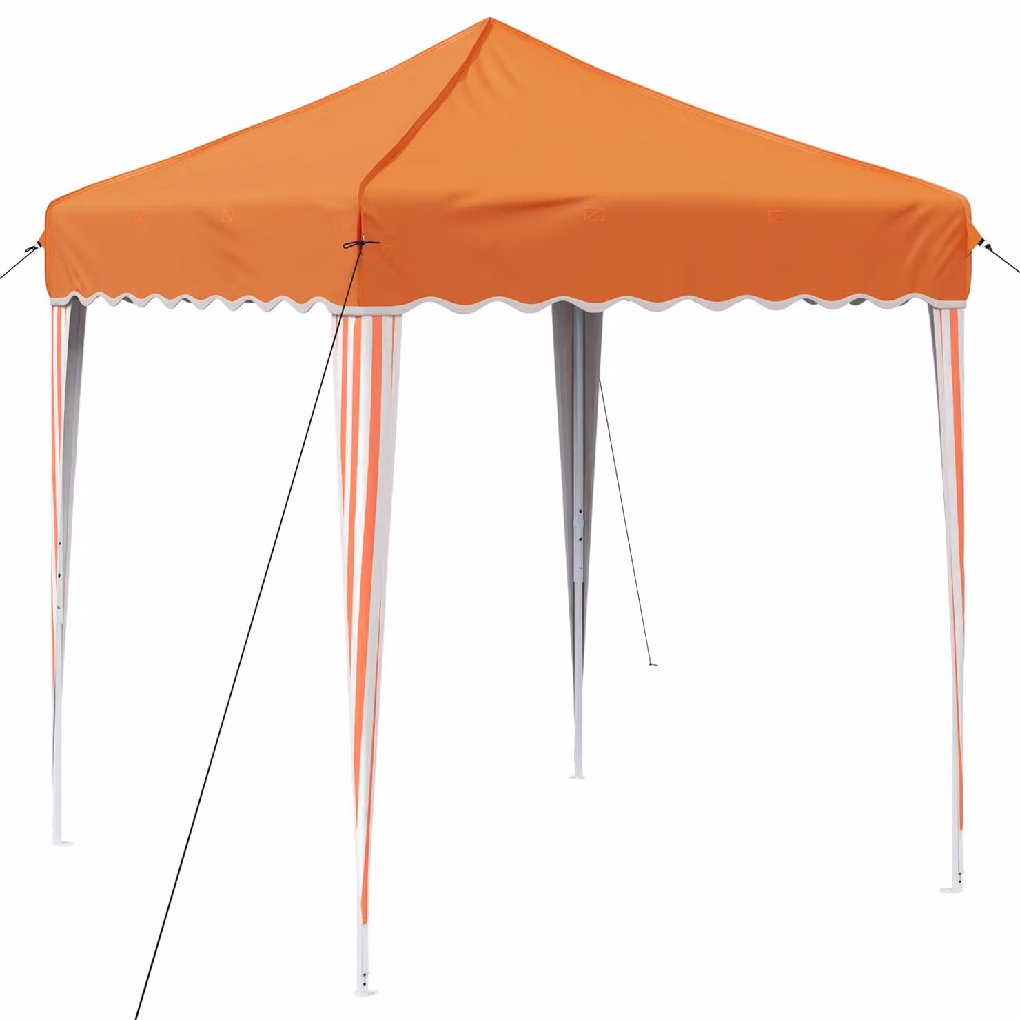 Tenda per feste a pop-up 195 x 195 x 245 cm Arancione