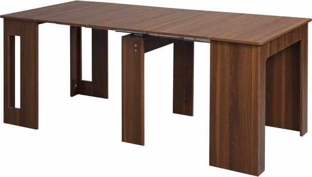 Tavolo da Pranzo Allungabile per 4-6 Persone ¨C Minimal ¨C 180x85x75 cm Legno Marrone