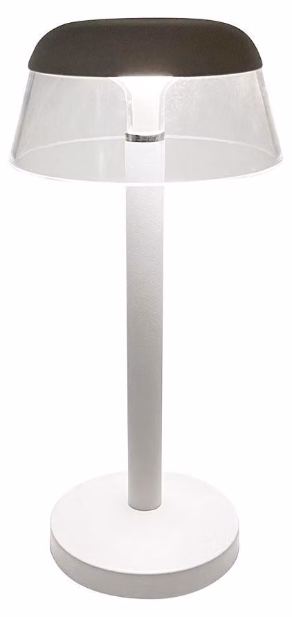 V-TAC Lampada LED da Tavolo CCT 3in1 3W a batteria ricaricabile ricaricabile, in alluminio, USB C Touch Dimmerabile - 23686