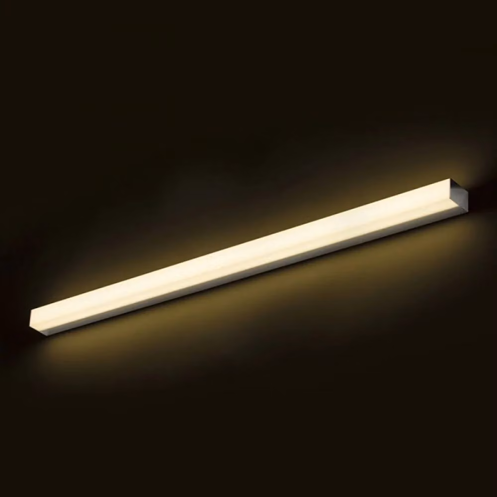 Applique da parete per bagno LEVIA 90 in cromo con tecnologia LED 18W, luce calda 3000K e protezione IP44 – 2