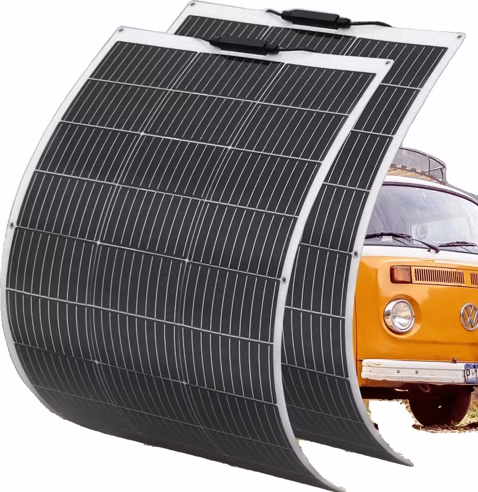 Pannello solare flessibile, potenza massima 100W, design leggero, 100W 2pcs