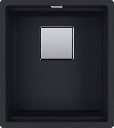 Franke Kubus 2 - Lavello in Fragranite KNG 110-37, 410x460 mm, nero opaco 125.0670.899