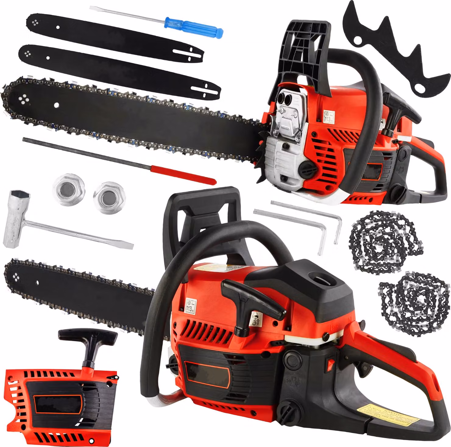 Kraft&Dele KD5017 Motosega a benzina 45cm 5,9HP
