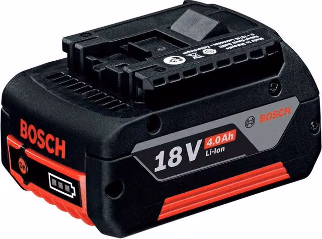 Batteria al Litio Bosch 18V 4.0Ah Colore Nero