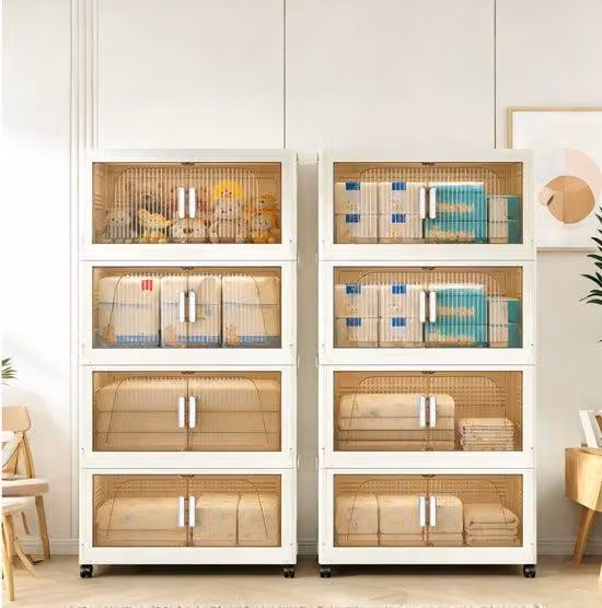 Contenitore pieghevole con ruote