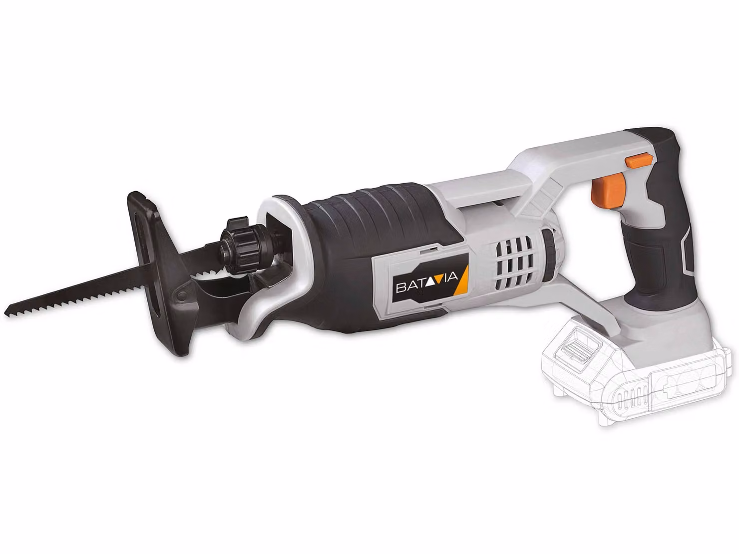 Sega a gattuccio a batteria da 18 V - Maxxpack - Velocità variabile - Cambio lama rapido