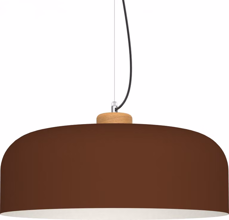 Lampada A Sospensione Bois Bicolore
