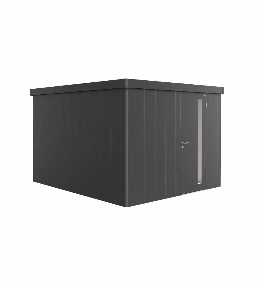 Casetta Neo 4C porta standard, grigio scuro metallizzato