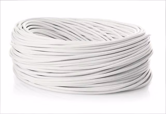 Cavo Elettrico Perenz Bianco 50 m