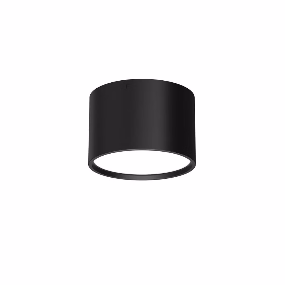 Spot a soffitto nero rotondo Ø9cm colore neutro LED 5,8W downlight led Luminex