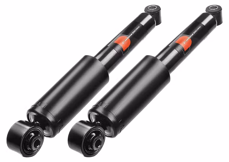 Ammortizzatore, lunghezza massima 414 mm, lunghezza minima 272 mm, montaggio sull'asse posteriore, tipo telescopico, sistema a due tubi