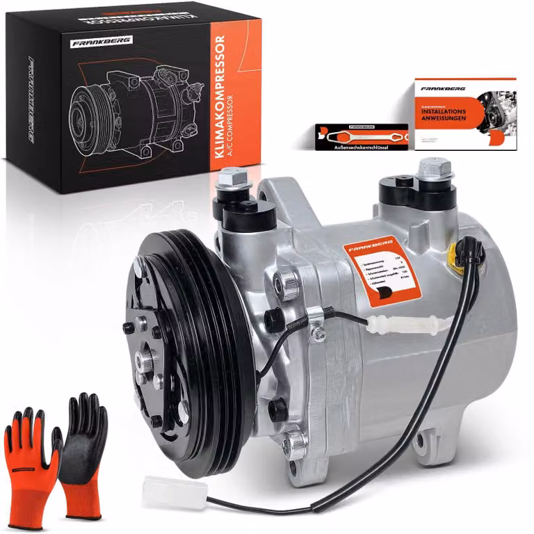 Compressore per climatizzatore con accoppiamento magnetico, codice Q0003191V010000000