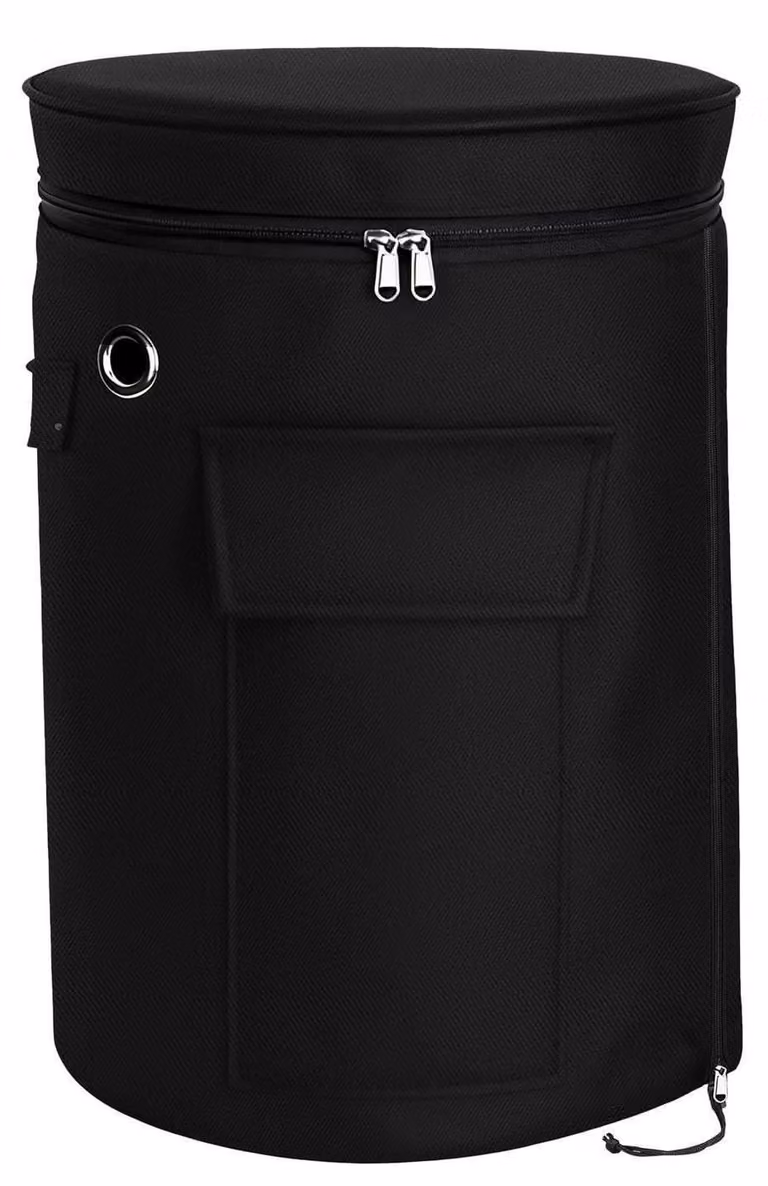 Copertura impermeabile e resistente al vento per bombole di gas da 5 kg, resistente ai raggi UV, realizzata in tessuto Oxford 600D, dimensioni Ø25x52 cm