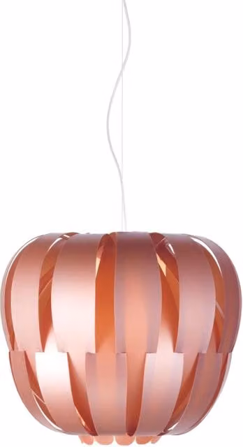 Lampada a sospensione da esterno moderna Queen Polilux Linea Zero colore pink, diametro 40 cm, attacco E27 – 1