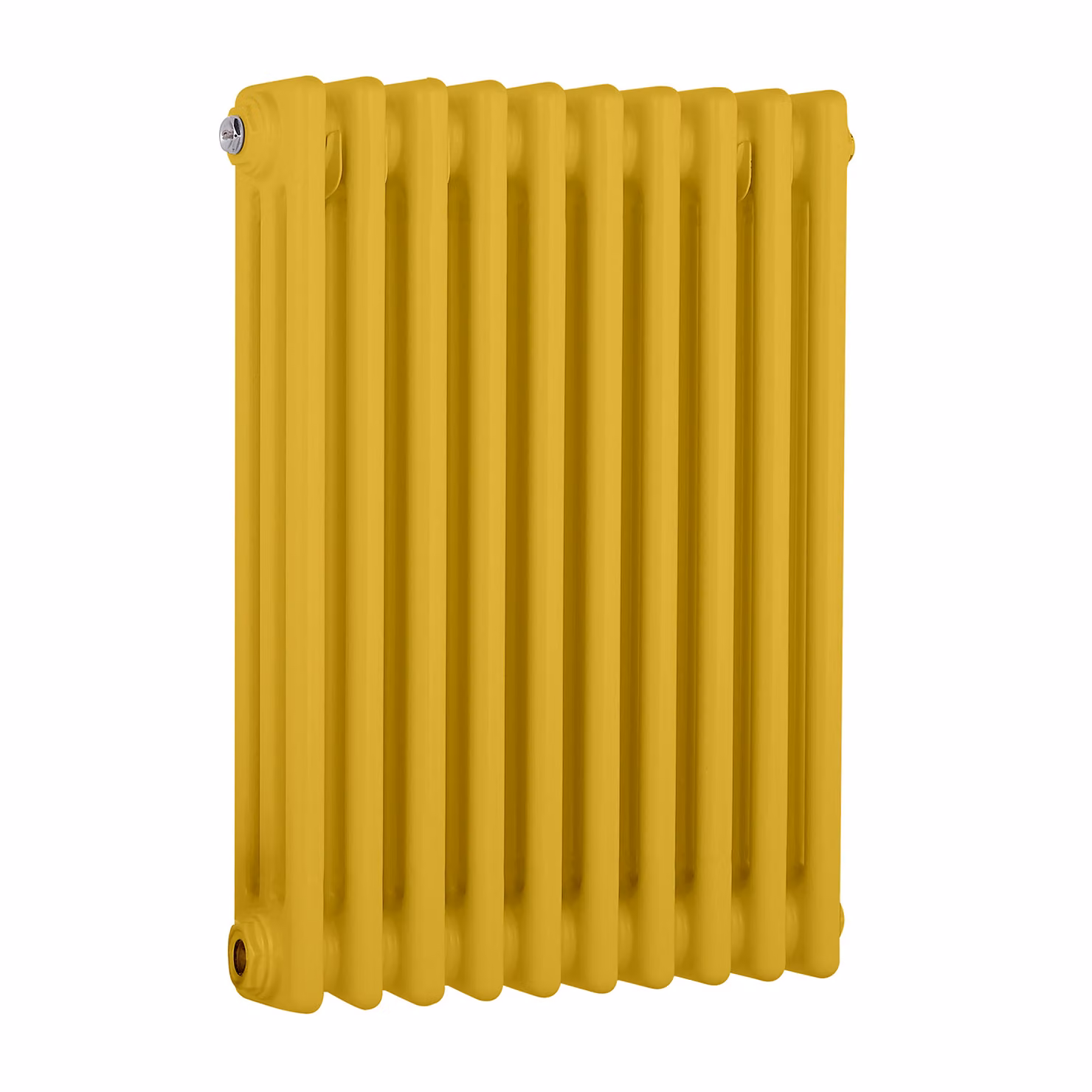 Radiatore Orizzontale a Colonne (3 Colonne) 600mm x 425mm - Giallo (Dandelion Giallo) - Regent