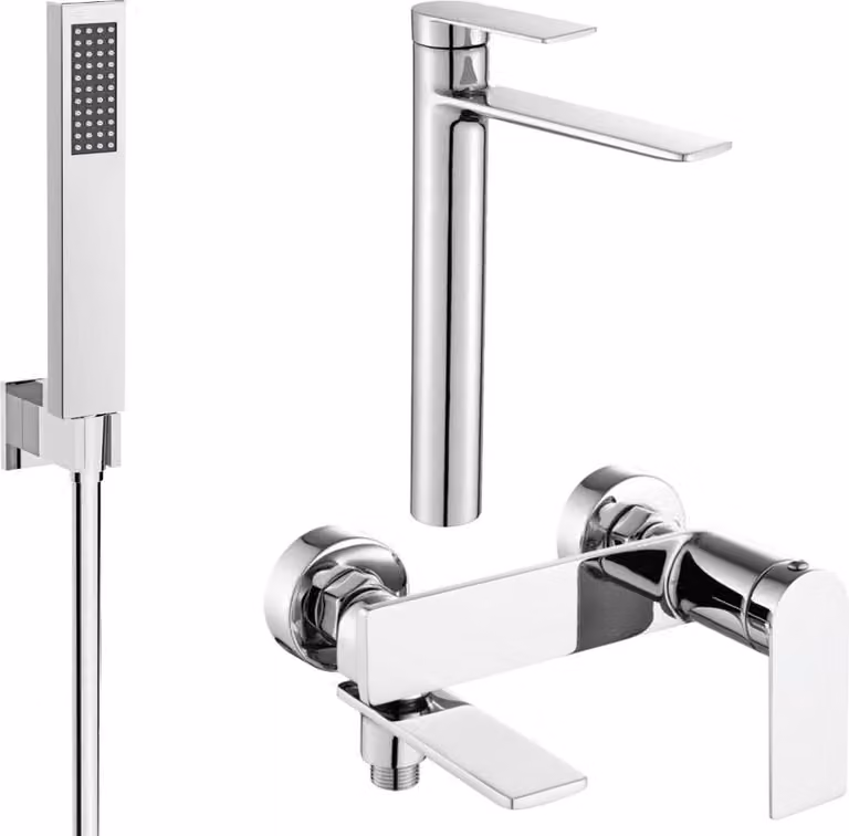 Mexen Zero R02 set da bagno, cromo - 71113R02-00