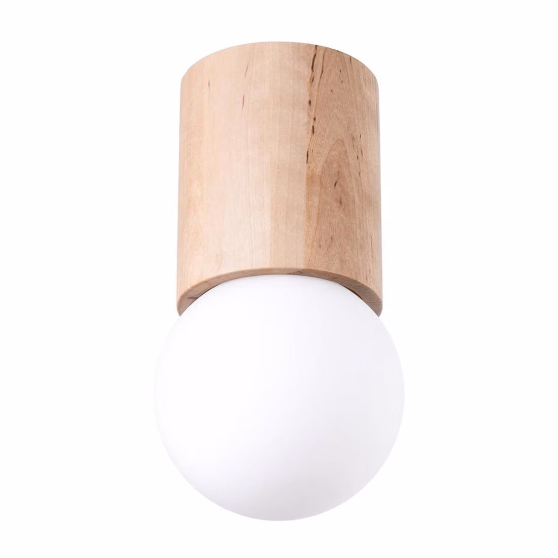 Lampada a soffitto BOOMO 12 1xG9 8W legna 23x12x12cm Sollux Lighting