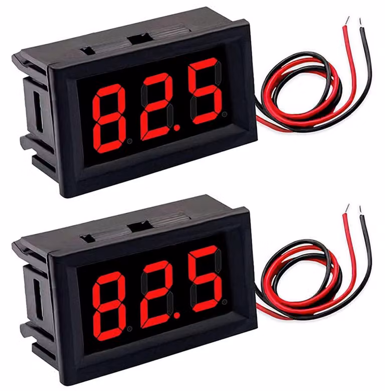 Misuratore di tensione AC da 70 a 500V, voltmetro digitale con display a LED