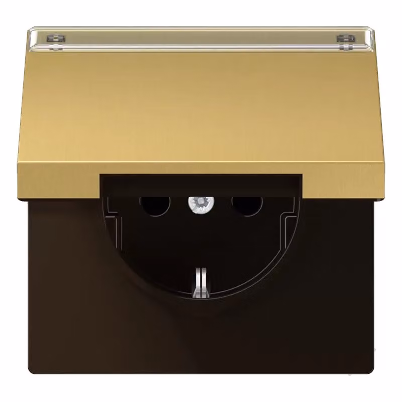 Jung ME1520NAKLC Presa SCHUKO® 16 A 250 V ~ Ottone classico