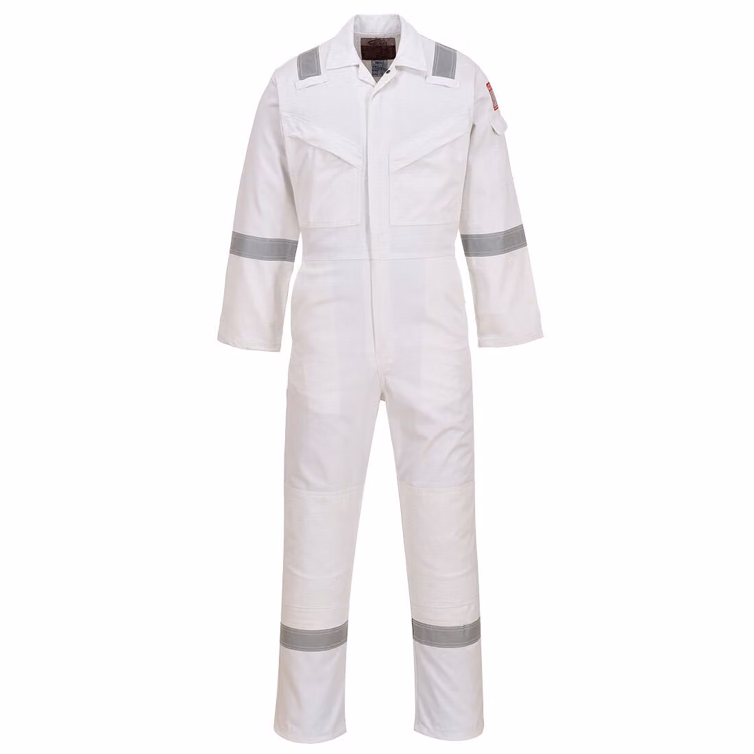 Portwest FR50 Tuta antistatica ignifuga 350 g Bianco Taglia XL