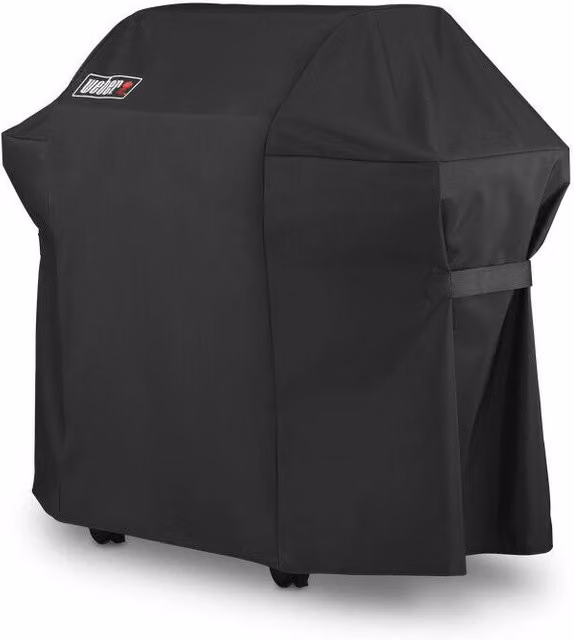 Custodia Premium Weber 7101 in Poliestere Nera per Barbecue a Gas Compatibile con Spirit 220 EO-210 300