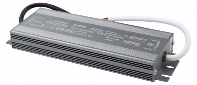 Alimentatore ermetico LED 150W 12V IP67 PREMIUM Eco Light EC20982
