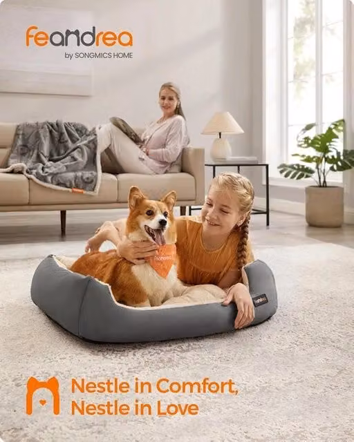 Letto per cani e gatti, Letto per animali domestici, Disponibile su entrambi i lati, Materasso per cani