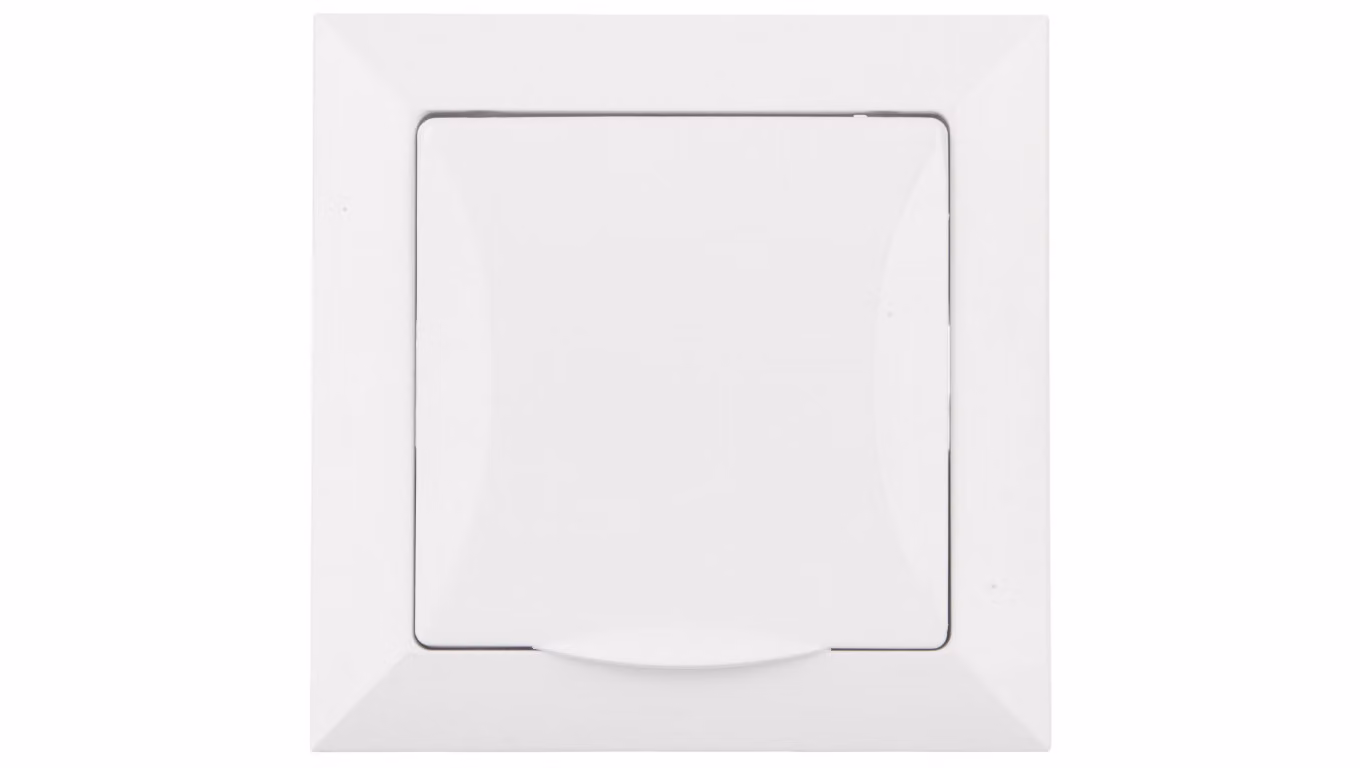 OPAL Presa singola c/u 16A 250V IP44 con sportello bianco GPT-16 OpH