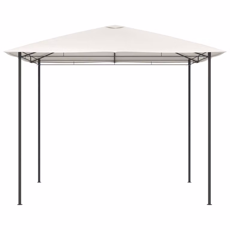 Gazebo 3x3x2,6 m Crema 160 g/m²