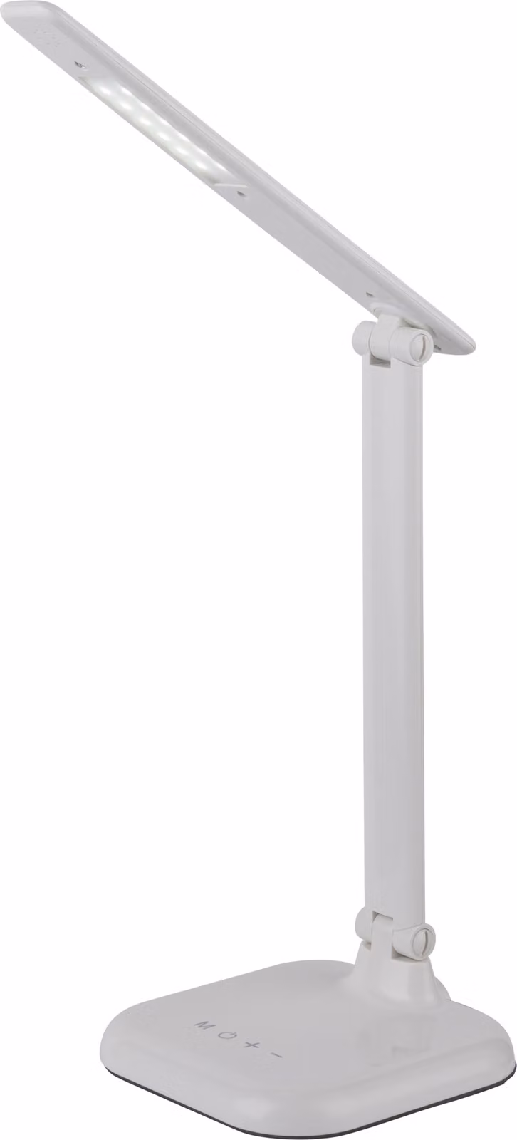 Globo Lighting lampada da tavolo in plastica bianca, LED