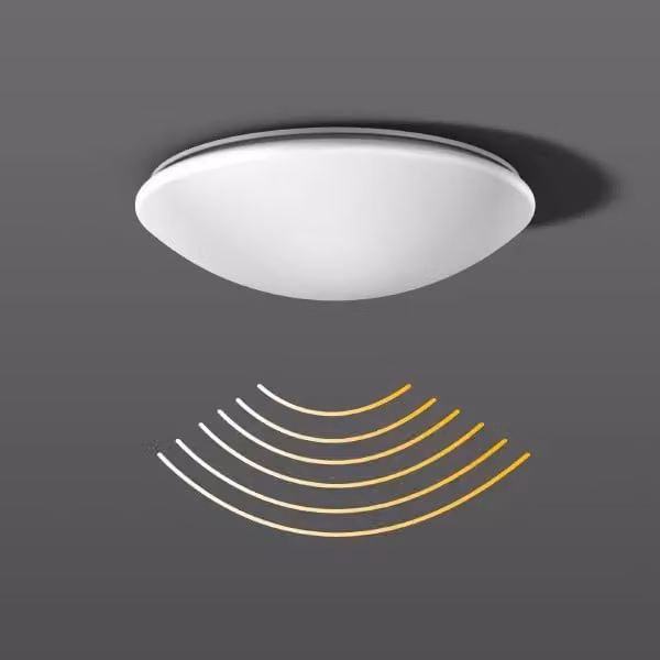 RZB Flat in polimero, LED, 4000 K, 2100 lm, IP40, bianco