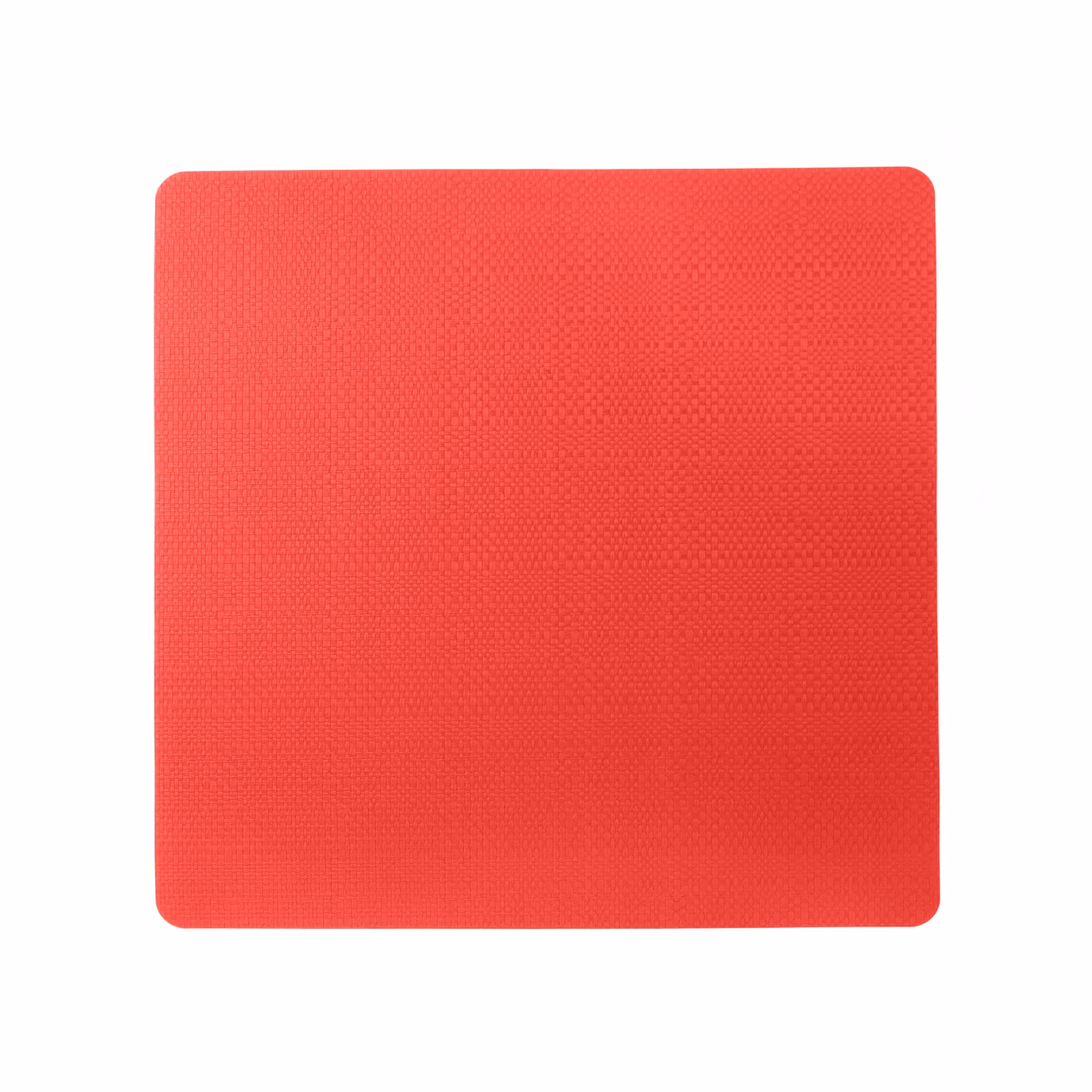 Tovaglietta quadrata rossa in polipropilene L/P: 36 x 36 cm – 2