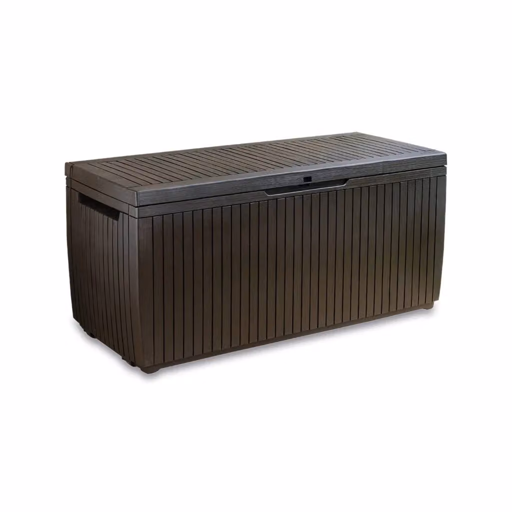 Cassapanca da esterno Burlington DMORA Marrone L: 123 cm, P: 54 cm, H: 57 cm – 2