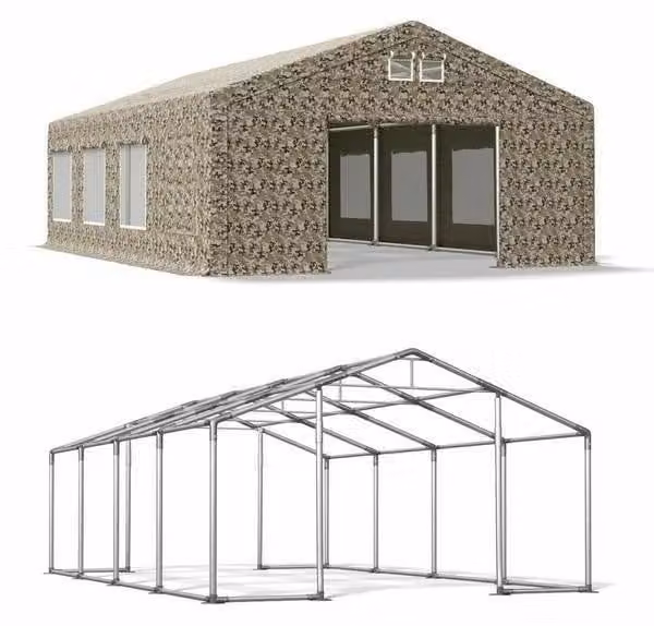 Tenda di partito per tutto l'anno 4x8 sabbia WINTER CAMO