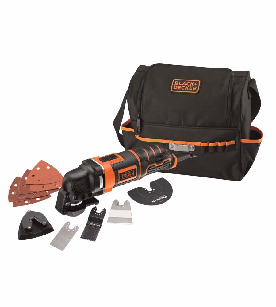Utensile multifunzione Black+Decker 300W con 13 accessori colore nero – 2