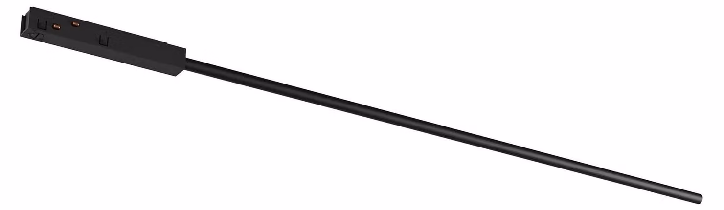 CONNETTORE DI ALIMENTAZIONE ARELUX XTEN PER REC./SURF., con cavo da 3,5 metri, 48V DC, grado di protezione IP40, colore nero