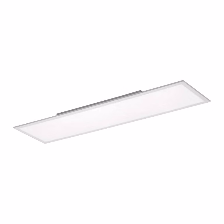 FLAT Leuchten Direkt Lampada da soffitto, bianca, 1 pannello LED da 33 W, 2700-5000 K, per interni, IP20