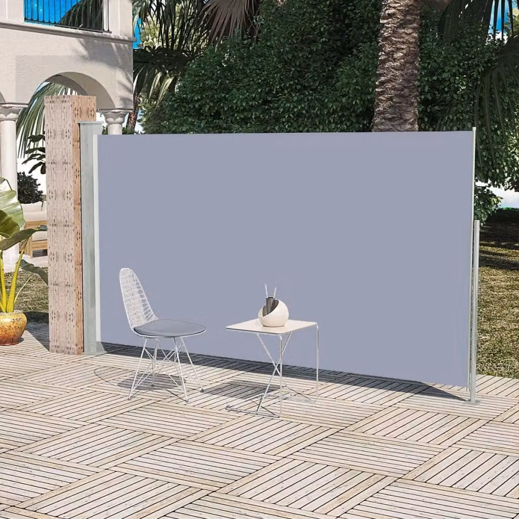 Maison Exclusive - Tenda laterale estensibile 160x300 cm Grigio