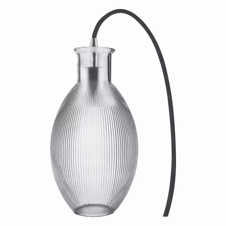 LEDVANCE lampada a sospensione per tavolo, E27, Vintage 1906® Carved / 220...240 V, materiale dell'alloggiamento: vetro