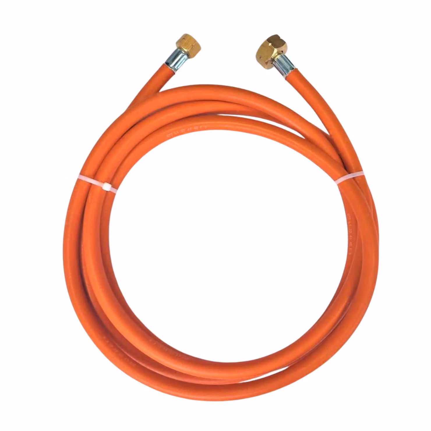 Tubo flessibile per gas propano-butano Zatechs 10 m 20 bar Ø9,0 mm 21,8 mm filettatura sinistrorsa x 1/4" filettatura sinistrorsa Bombola del gas Regolatore Trasferimento