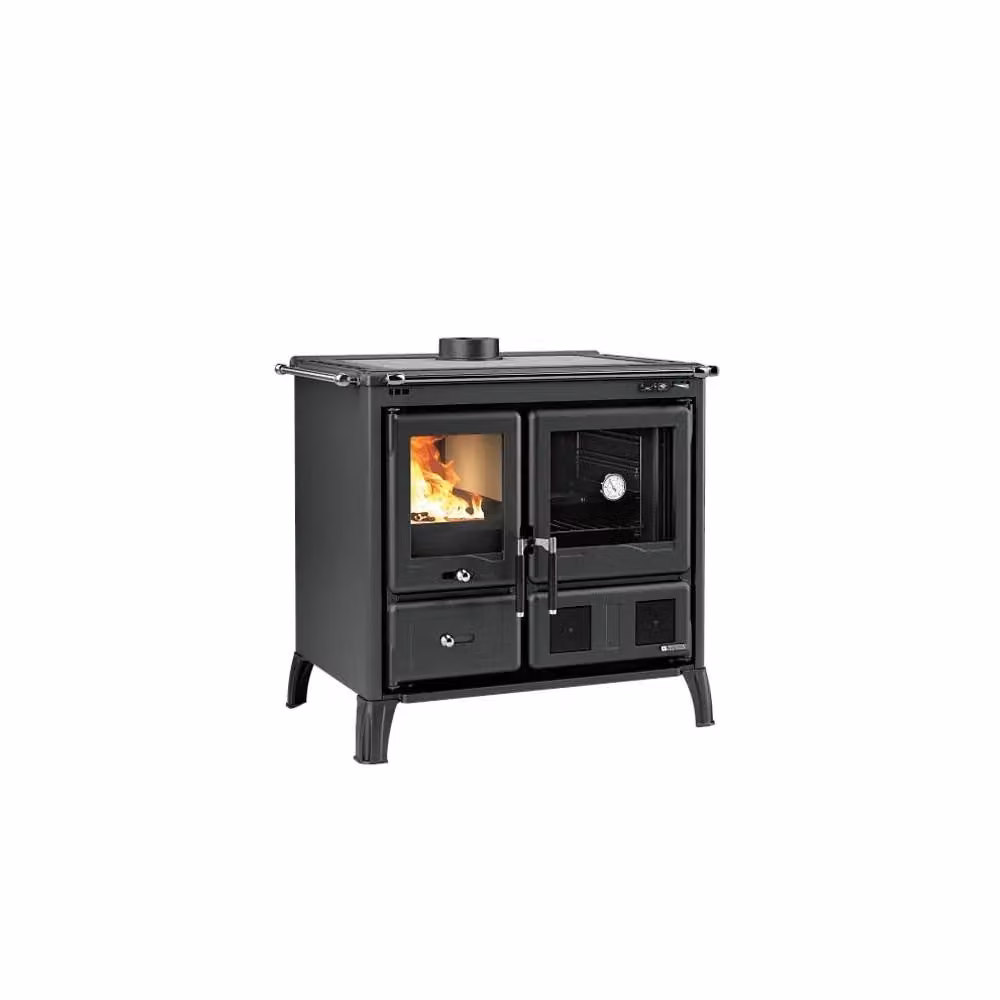 Stufa a Legna Nordica Gardenia 5,0 VST Nero Antracite 9,5 kW – 2